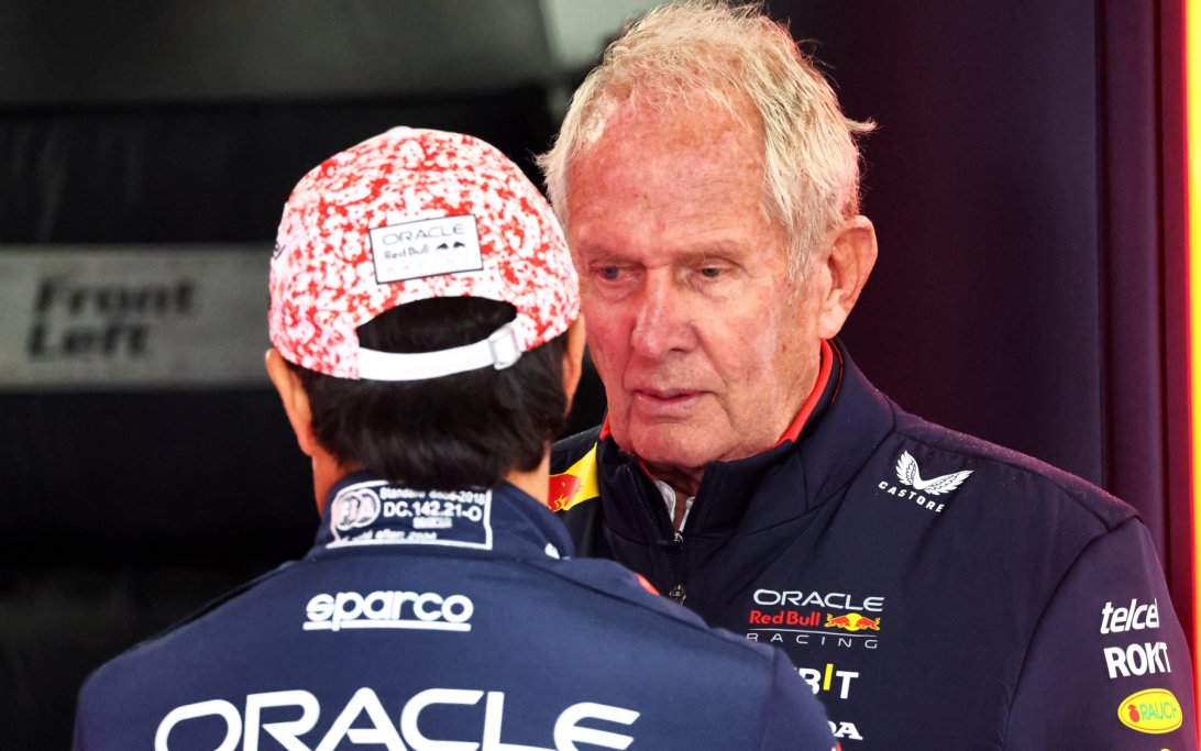 Sergio Perez Helmut Marko