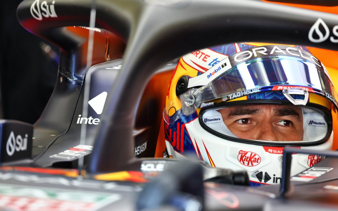 Perez Bahrain test