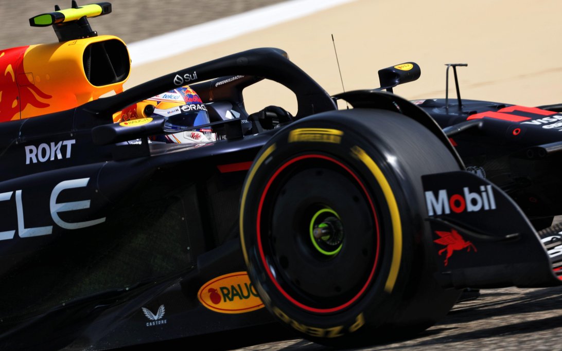 Perez Bahrain test