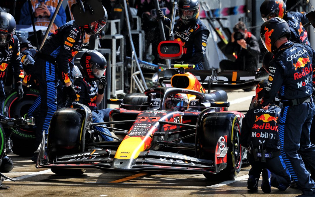 Perez race Silverstone