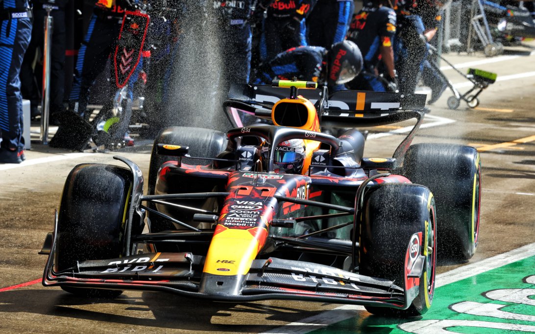 Perez race Silverstone