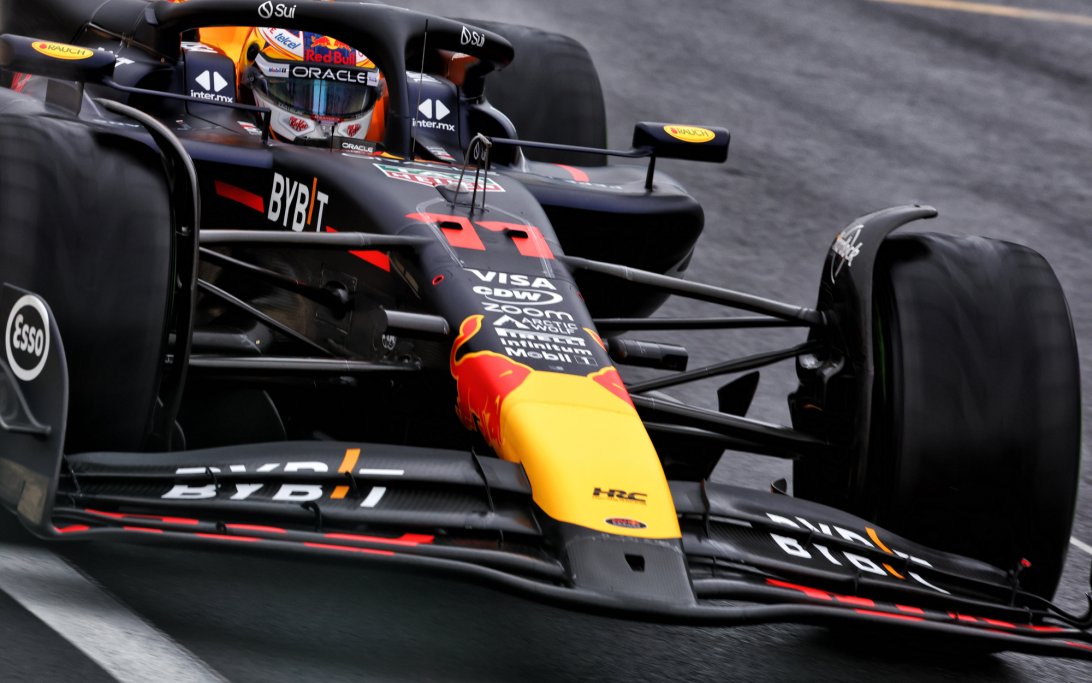 Perez wet Qualifying Belgium