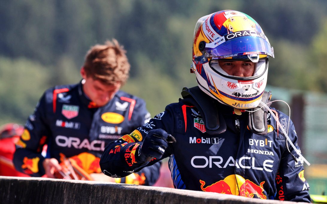 Perez Verstappen Belgium