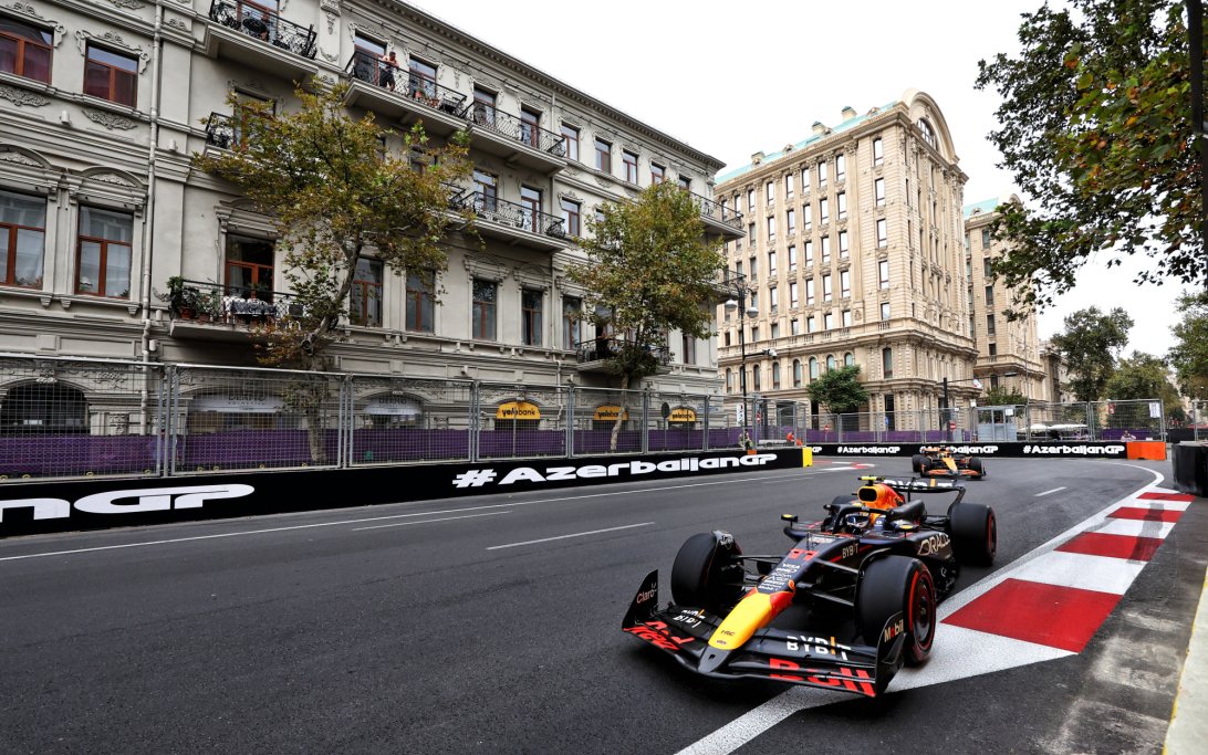 Perez FP3 Baku