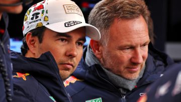 Horner shuts down Perez question as Red Bull exit looms