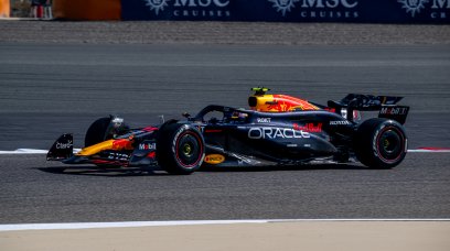Perez Bahrain test