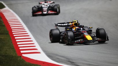 Perez FP1 Spain