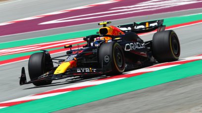 Perez Qualifying Spain