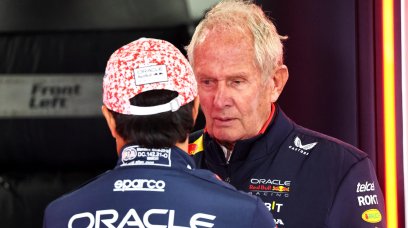 Sergio Perez Helmut Marko