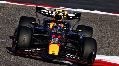 Perez Bahrain test