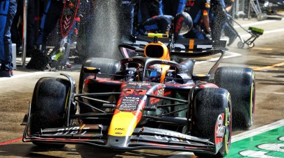 Perez race Silverstone