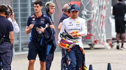 Perez walk of shame Qualifying Hungary