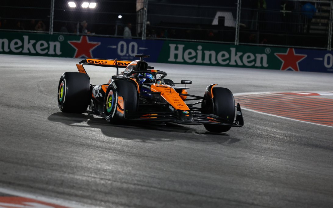 Piastri Las Vegas race