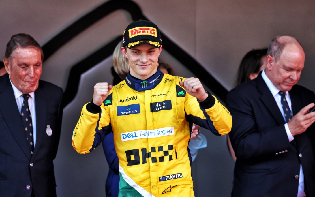 Piastri podium Monaco