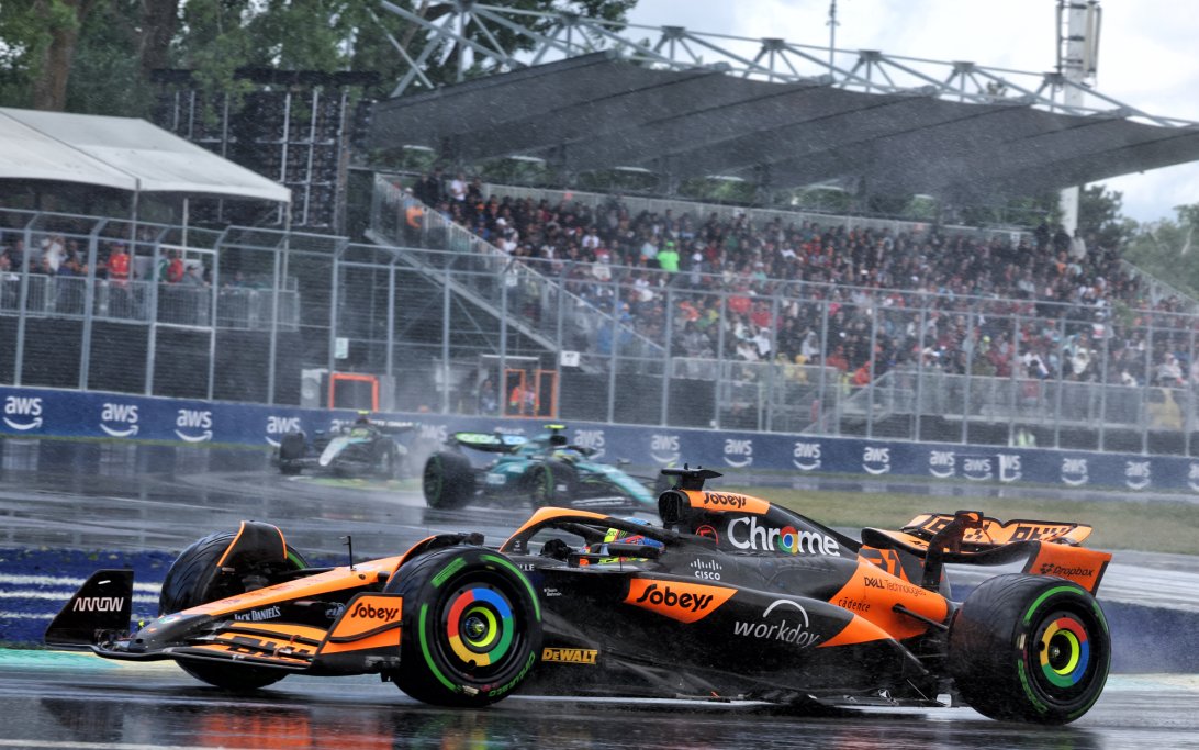 Piastri rain race Canada