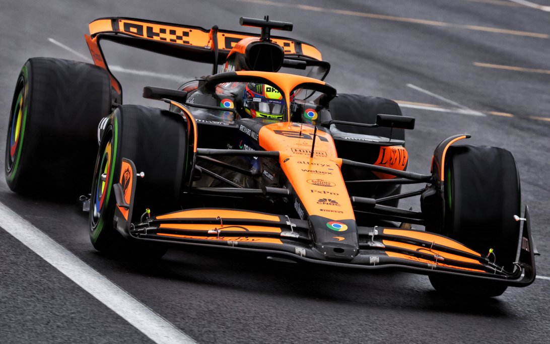 Piastri wet Qualifying Belgium