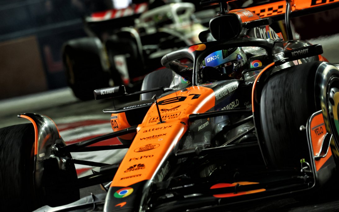 Piastri Las Vegas race