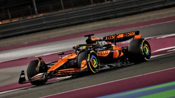 McLaren switch positions in final 100m in Qatar sprint victory
