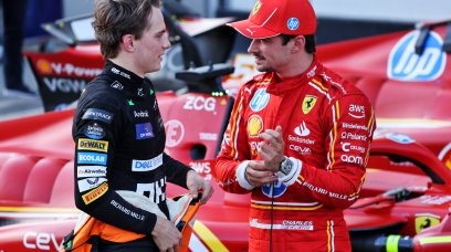 Piastri Leclerc Baku