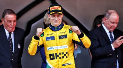 Piastri podium Monaco