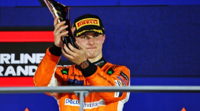 Piastri podium Singapore