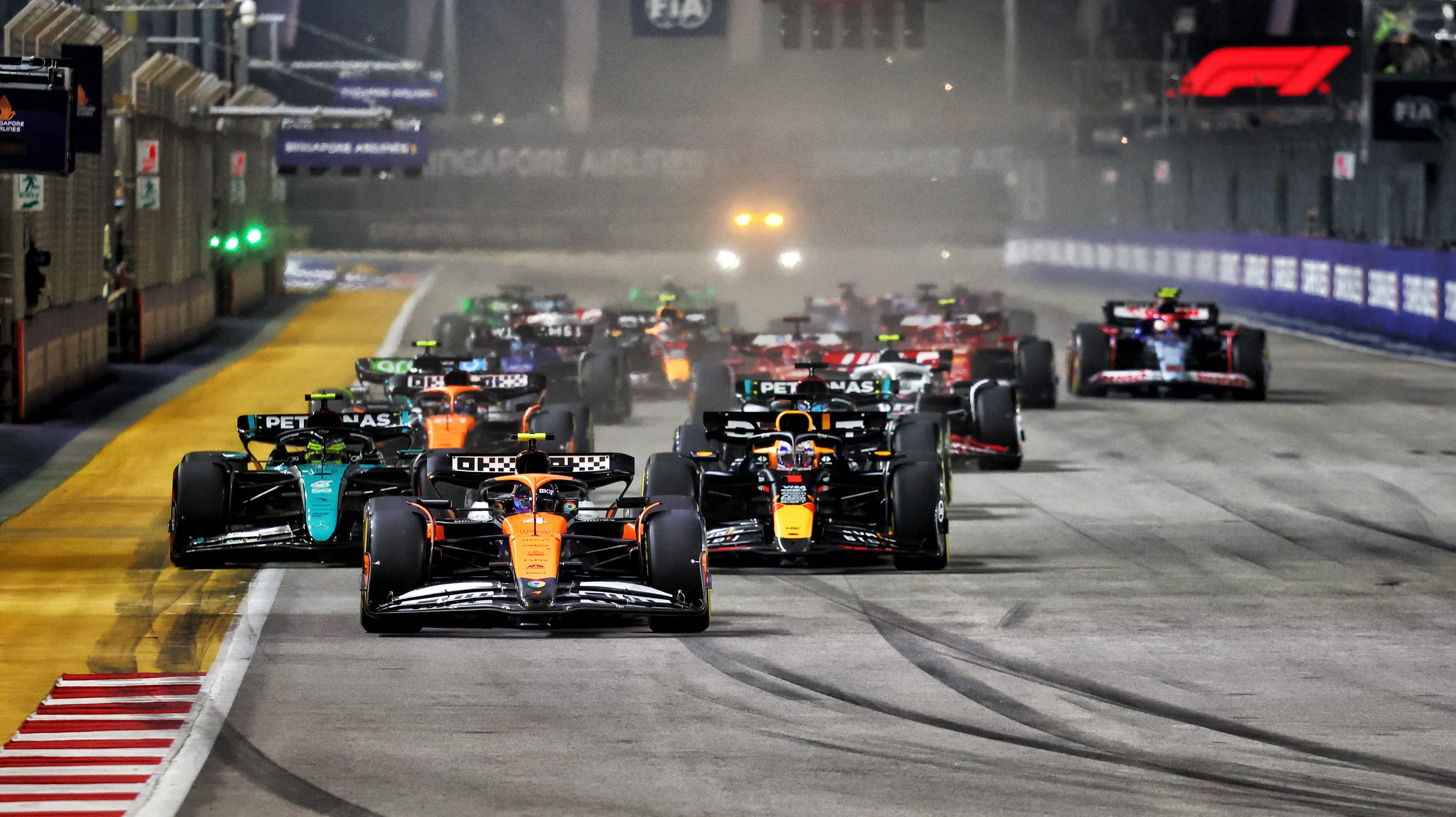 Race start Singapore