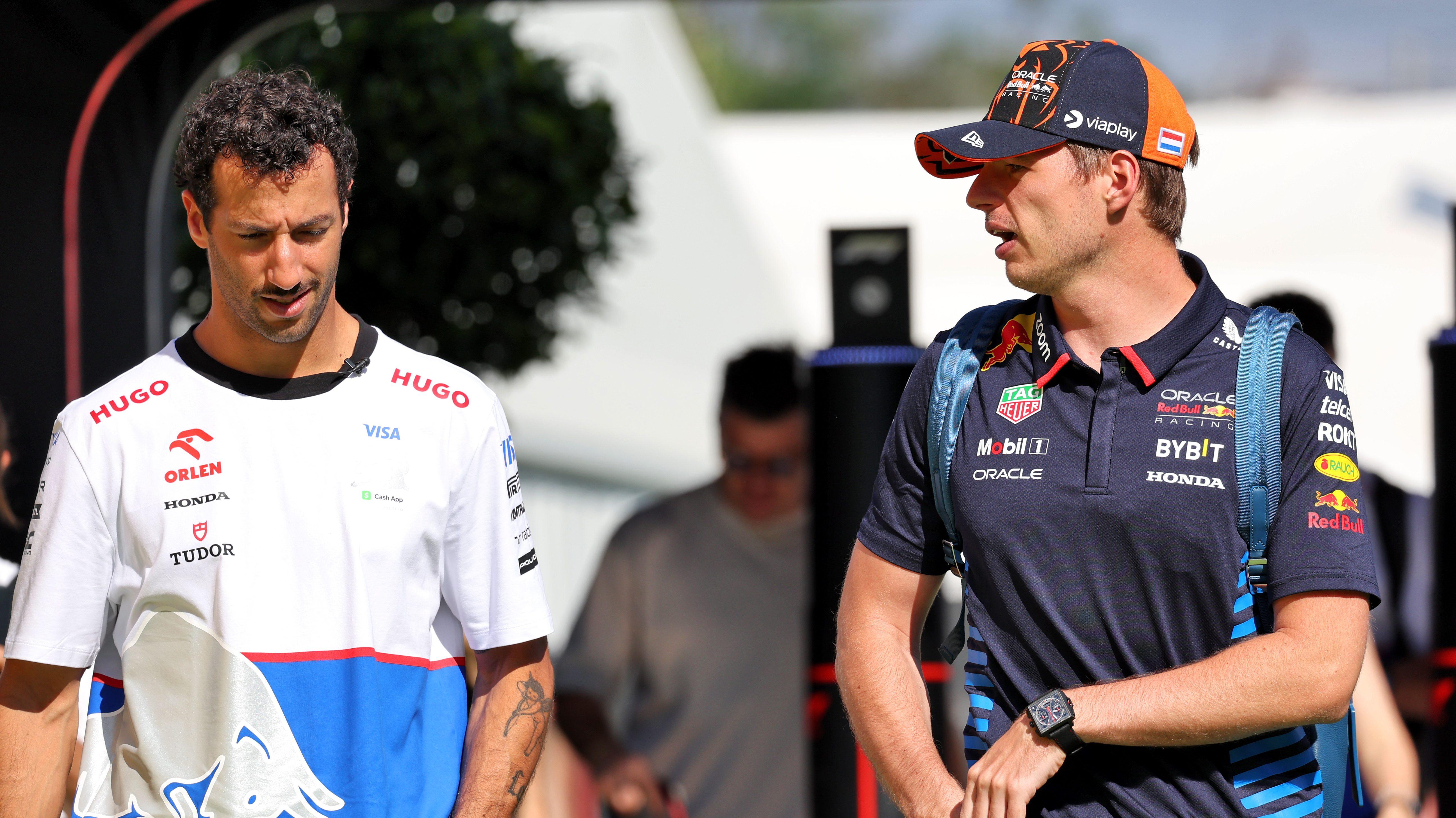 Ricciardo Verstappen 2024