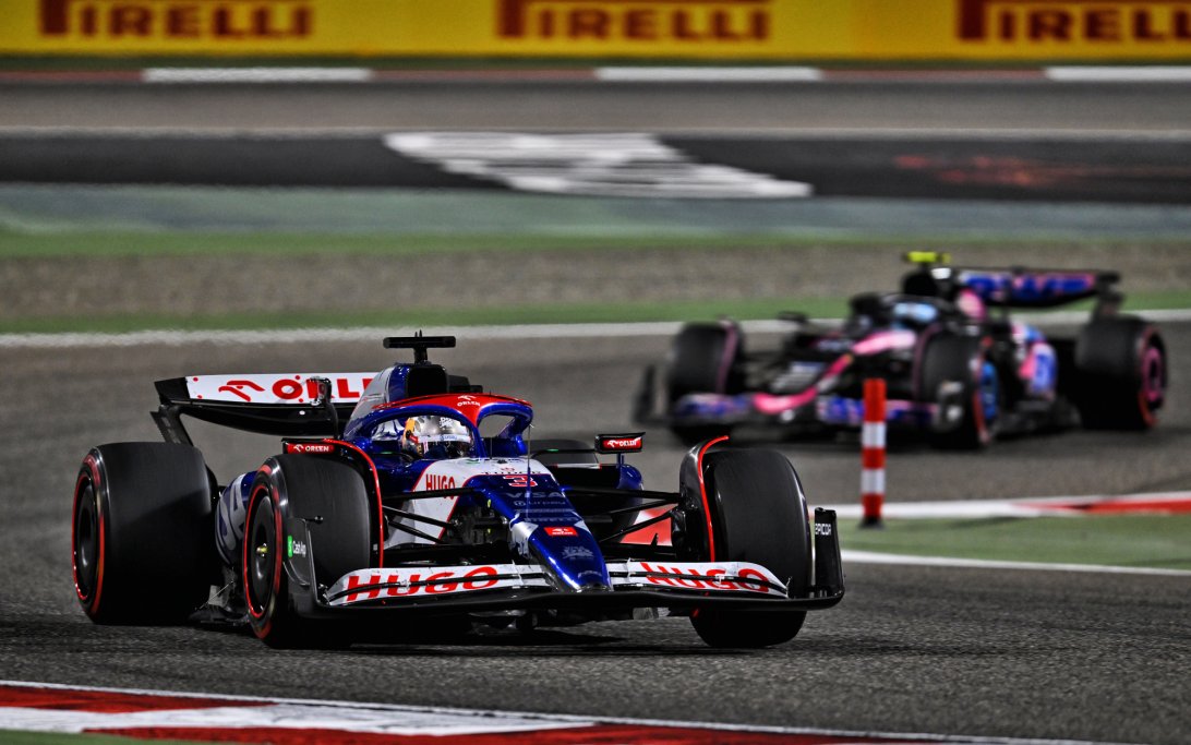 Ricciardo Tsunoda Bahrein 2024