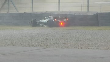 Video: Crashende Russell boort Verstappen potentiële poleposition door de neus