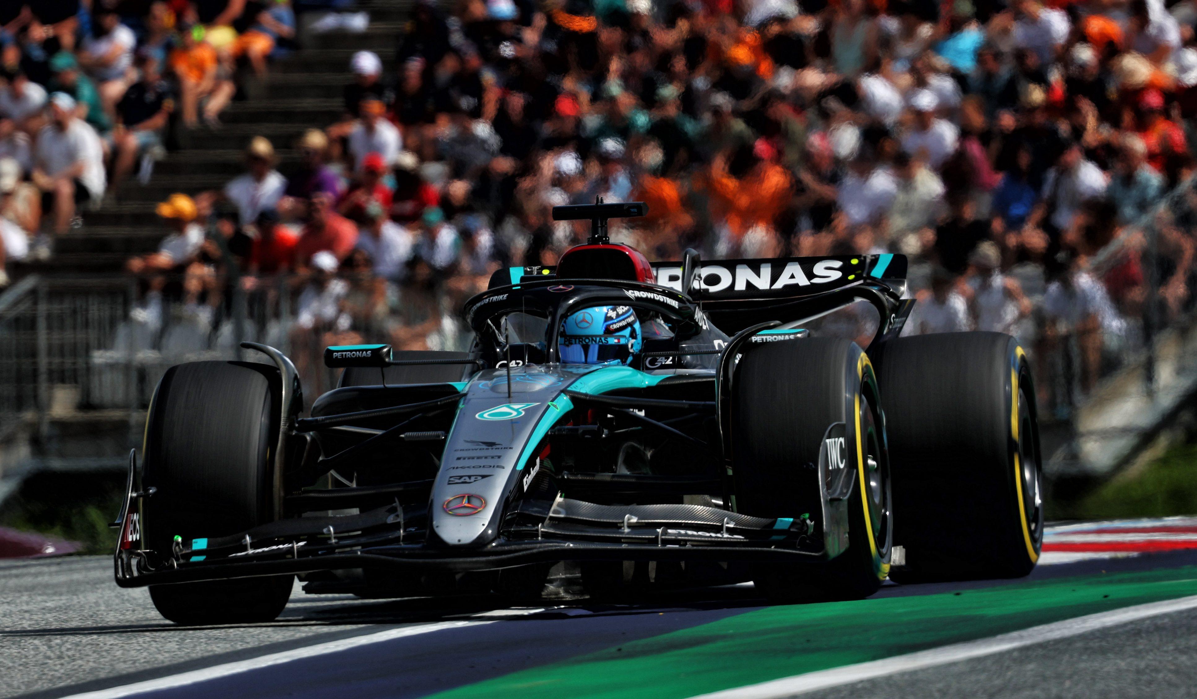 Russell Austria race