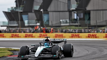 LIVE: Reaction as Russell heads wet final British GP practice