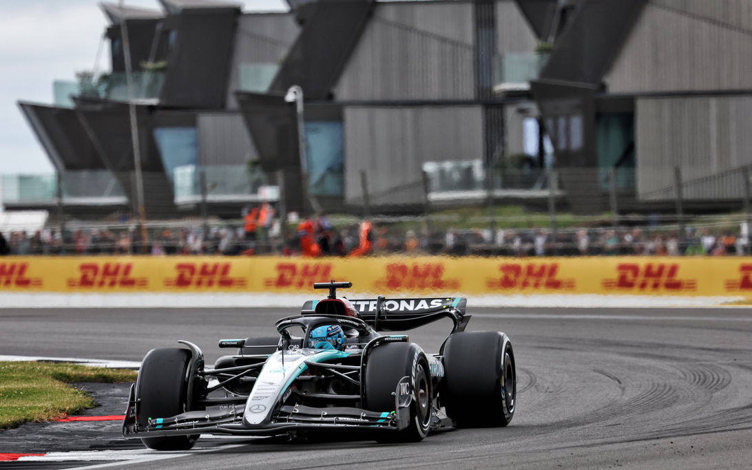 Russell FP1 Silverstone