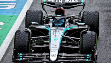 Russell leads British 1-2-3 as Ricciardo summoned for dangerous weaving