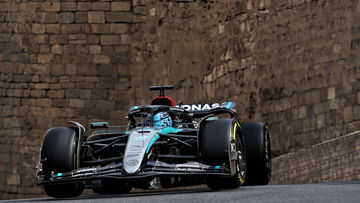 LIVE: Reaction as Russell tops red flag-heavy final Azerbaijan practice