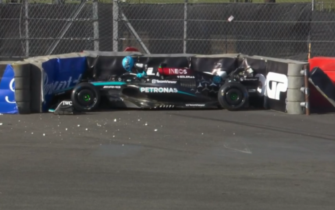 Russell Mexico crash