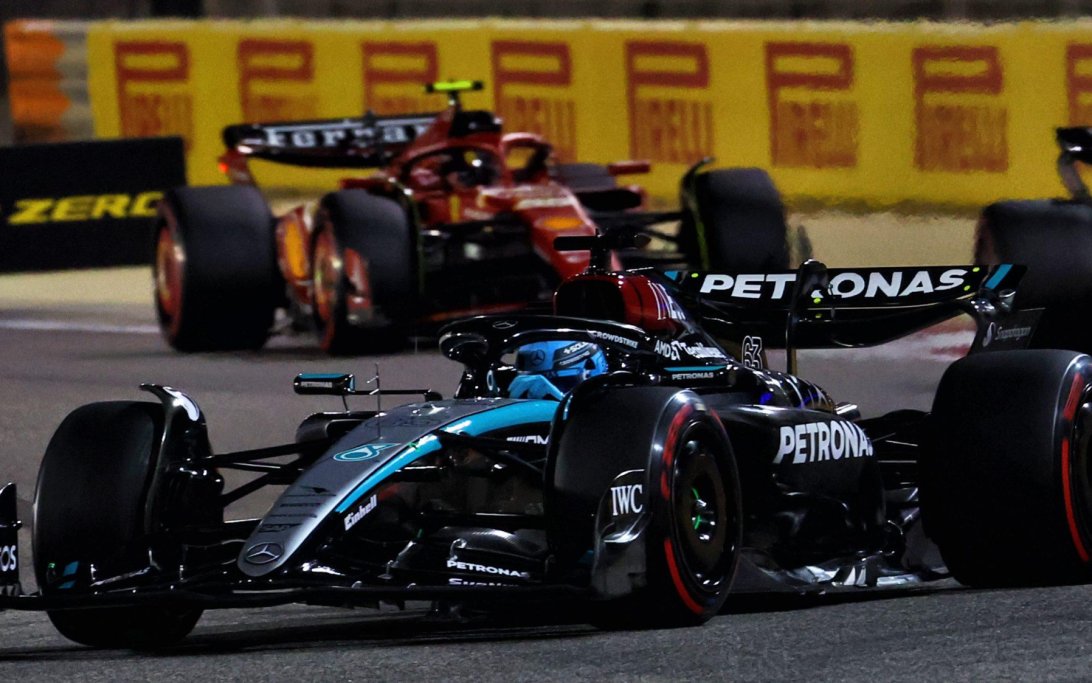 Russell race Bahrain 2024