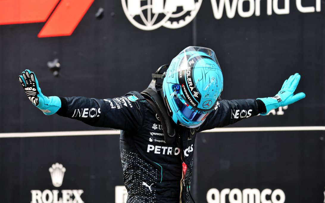 Russell qualifying Canada