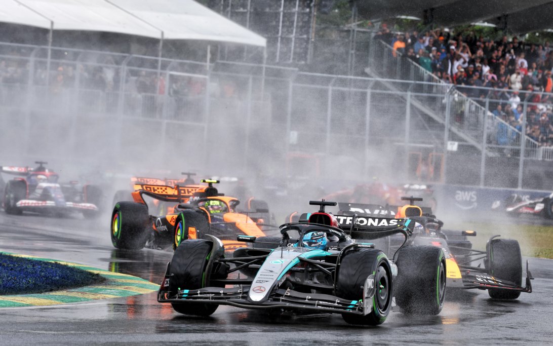 Russell rain race Canada