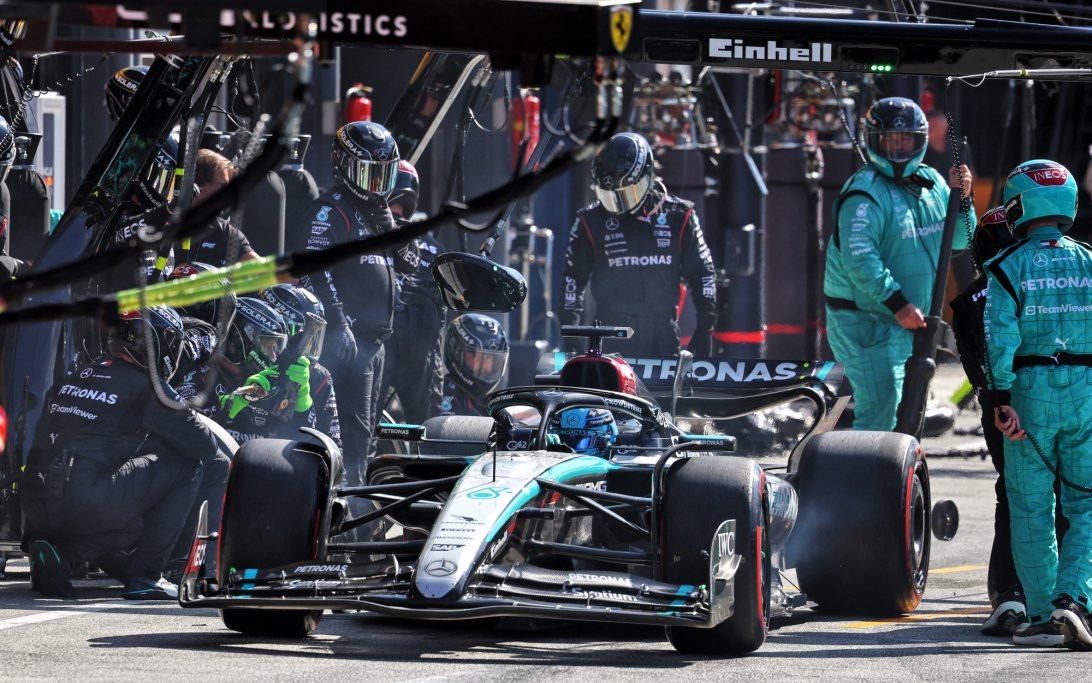 Russell race Zandvoort