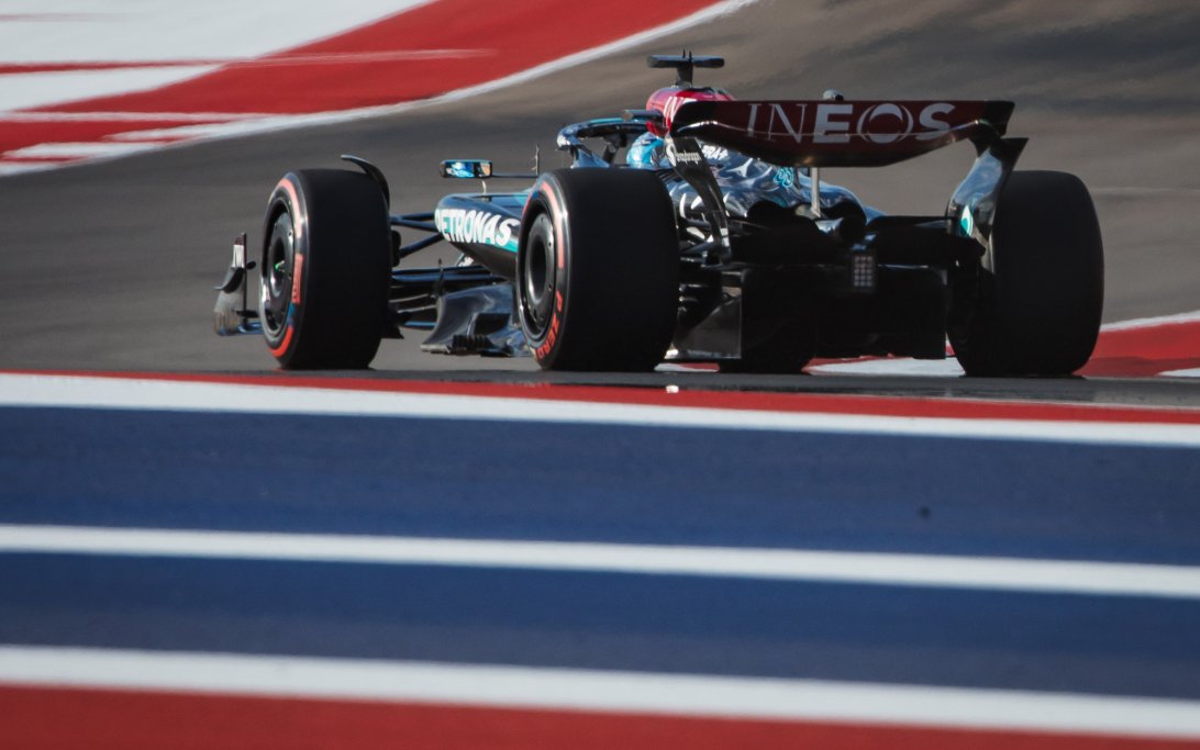 Russell qualifying Austin