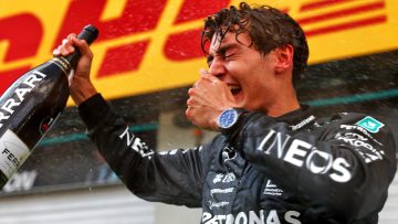 Russell 'almost crashed' after 'dumbest' Wolff radio call