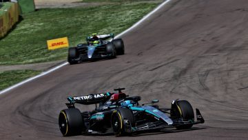 Russell refuses to 'sulk' after Hamilton Imola defeat