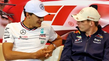 The history behind Russell and Verstappen's rare dead heat