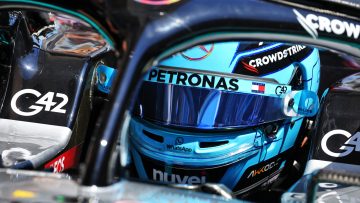 How an iconic Alonso move inspired Russell to take a 'calculated risk'