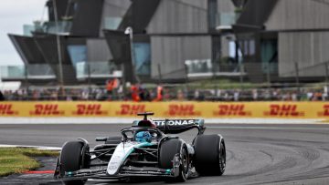 LIVE: Reaction as Russell heads wet final British GP practice