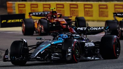 Russell race Bahrain 2024