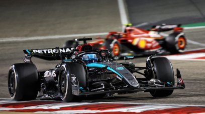 Russell race Bahrain 2024