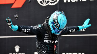 Russell qualifying Canada