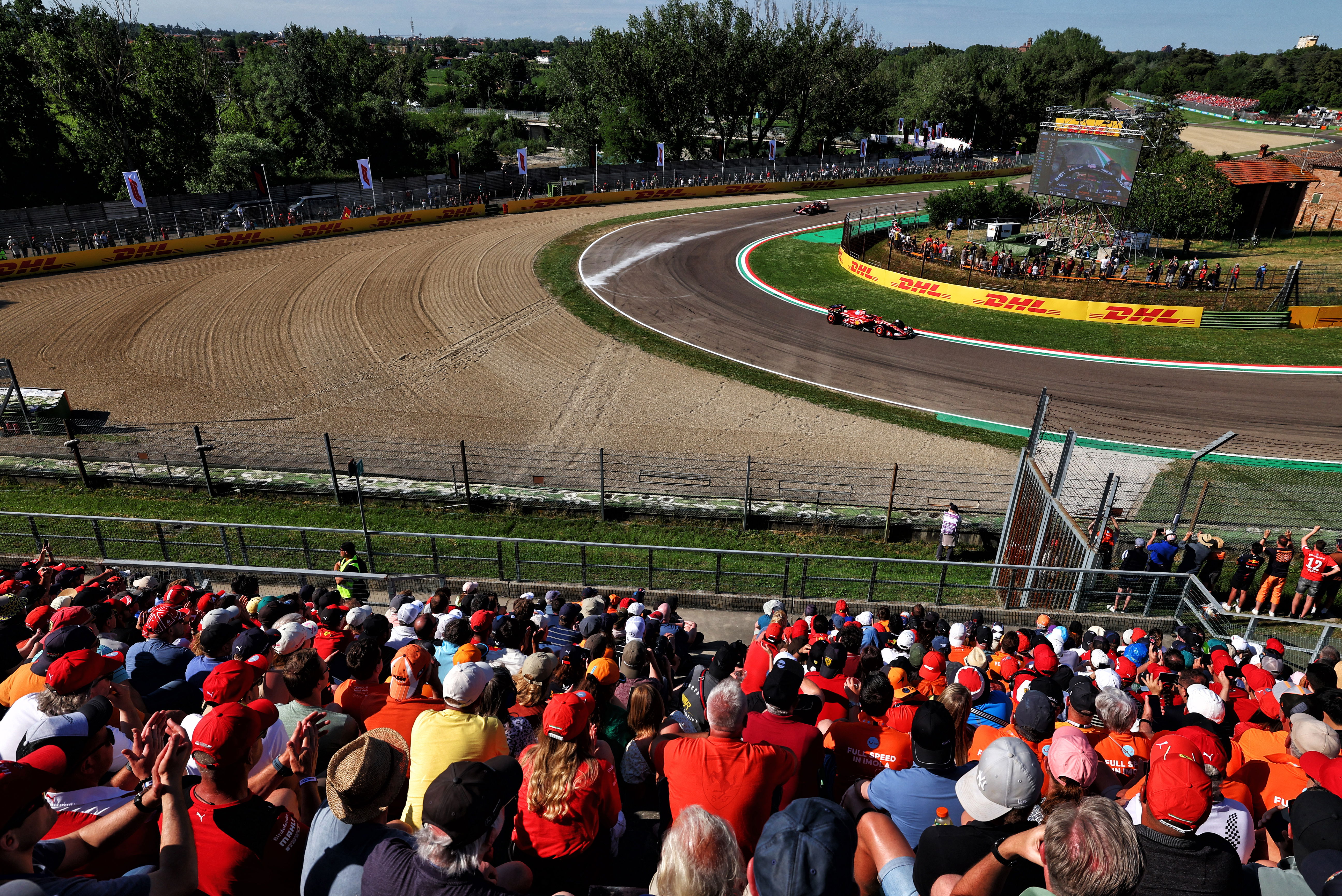 Sainz Imola qualifying