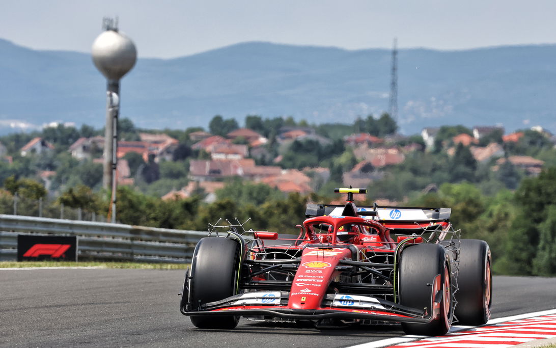 Sainz FP1 Hungary